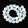 Natural Freshwater Shell Enamel Beads SHEL-N026-194-03A-2