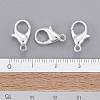 Zinc Alloy Lobster Claw Clasps E105-S-4