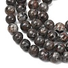 Natural Fluorescent Syenite Rock(Glow under UV Light) Beads Strands GG-NH0012-A01-8mm-3