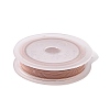 3 Strands Copper Craft Wire CWIR-WH0005-0.8mm-R-2