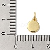 Real 18K Gold Plated Brass Enamel Charms KK-L216-001G-L-4