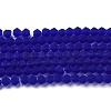 Imitate Austrian Crystal Frosted Glass Beads Strands GLAA-F029-TM2mm-B06-1