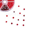 AB Color Plated Glass Beads Strands EGLA-CJ0001-09-3