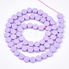 Spray Painted Non-magnetic Synthetic Hematite Beads Strands G-T116-03B-09-2