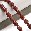 Synthetic Goldstone Beads Strands G-B106-A06-01-2