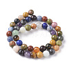 Natural Mixed Gemstone Beads Strands G-F668-28-8mm-2