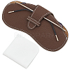 1Pc Cowhide Eyeglass Cases ABAG-CN0001-58A-1