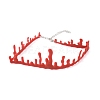 Plastic Blood Choker Necklace for Women NJEW-K245-026A-2