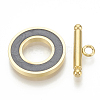 201 Stainless Steel Toggle Clasps STAS-T037-06A-G-1