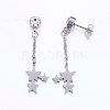 (Jewelry Parties Factory Sale)304 Stainless Steel Stud Earrings EJEW-P159-10P-1