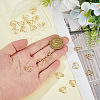 20Pcs Brass Pendants PALLOY-HS00023-3