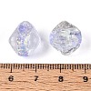 Handmade Foil Glass Beads Strands FOIL-N033-01B-4