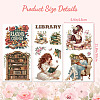 3 Sheets 3 Styles PVC Waterproof Decorative Stickers DIY-WH0404-106-2
