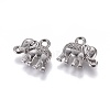 Tibetan Style Alloy Charms PALLOY-P220-01B-NR-2