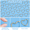 Unicraftale 40Pcs 304 Stainless Steel Jump Rings STAS-UN0052-12-5