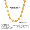 Stainless Steel Shell Link Chain Necklaces for Women VK3327-1-1