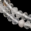 Natural Quartz Crystal Beads Strands G-D347-B02-4