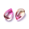 Transparent Glass Charms GLAA-O017-01-3