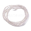 Electroplate Glass Beads Strands EGLA-H107-01A-A02-3