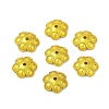Brass Bead Caps KK-F891-16G-1