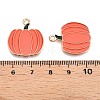 Thanksgiving Day Theme Alloy Enamel Pendants ENAM-T020-35I-3