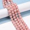 Natural Pink Opal Beads Strands G-E571-22B-2