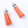 Faux Suede Tassel Pendant Decorations X-FIND-T002-A34-1