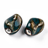 Handmade Porcelain Beads PORC-N008-06E-2