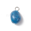 Crackle Opaque Acrylic Beads PALLOY-JF03800-02-3