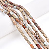 Natural Shoushan Stone Beads Strands G-N346-01A-07-1