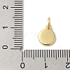 Real 18K Gold Plated Brass Enamel Charms KK-L216-001G-G-4