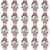 20Pcs Handmade Foil Glass Lampwork Beads LAMP-PA0001-63B-1