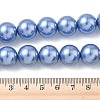 Eco-Friendly Dyed Glass Pearl Round Beads Strands HY-A002-14mm-RB015-2