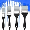 Wooden Paint Brushes Set AJEW-WH0244-61A-2