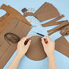 DIY Rabbit Bucket Bag Making Kits DIY-WH0304-723-3