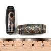 Tibetan Style dZi Beads TDZI-E004-43-3