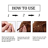 Iron Dreadlocks Beads Hair Decoration IFIN-S696-04G-1-4
