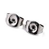 Tarnish Resistant 304 Stainless Steel Ear Nuts A-STAS-H413-01P-2