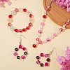300Pcs 6 Colors Spray Painted Crackle Glass Beads CCG-SZ0001-11A-5
