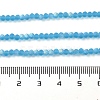 Imitation Jade Glass Beads Strands EGLA-A034-T2mm-MB08-5