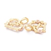 Real 18K Gold Plated Brass  Pendants KK-J042-43G-X-2