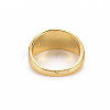 Rack Plating Light Gold Alloy Enamel Wide Band Rings RJEW-Q163-005-RS-2