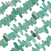 1 Strand Natural Green Aventurine Beads Strands G-BBC0001-22-1