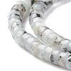 Natural Sesame Jasper/Kiwi Jasper Beads Strands G-F631-A48-2