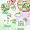 10Pcs 5 Styles Computerized Embroidery Cloth Iron On/Sew On Patches DIY-CJ0003-18-3