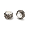 Rondelle Polymer Clay European Beads FIND-U001-01E-1