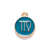 Alloy Enamel Pendants ENAM-S124-01B-05B-2