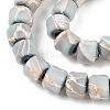 Handmade Polyester Clay Beads Strand CLAY-P001-03C-4