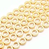 Electroplate Non-magnetic Synthetic Hematite Beads Strands G-L485-24-G-1