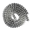 Drawbench Transparent Glass Beads Strands GLAD-Q012-8mm-09-4